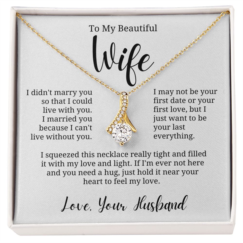 Gift For Wife | My Love Necklace 0769T1A