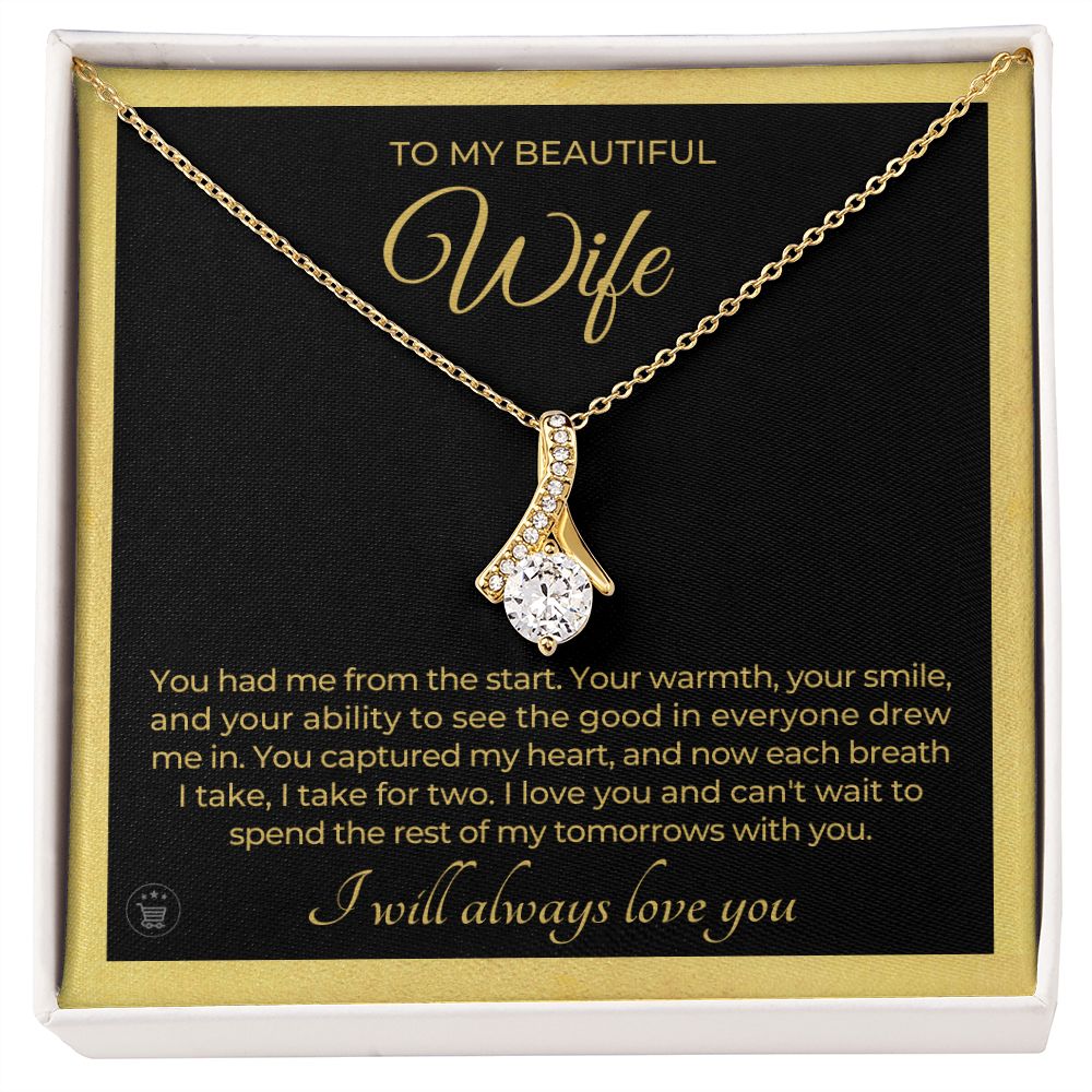 Gift For Wife | Each Breath Necklace 0642T6