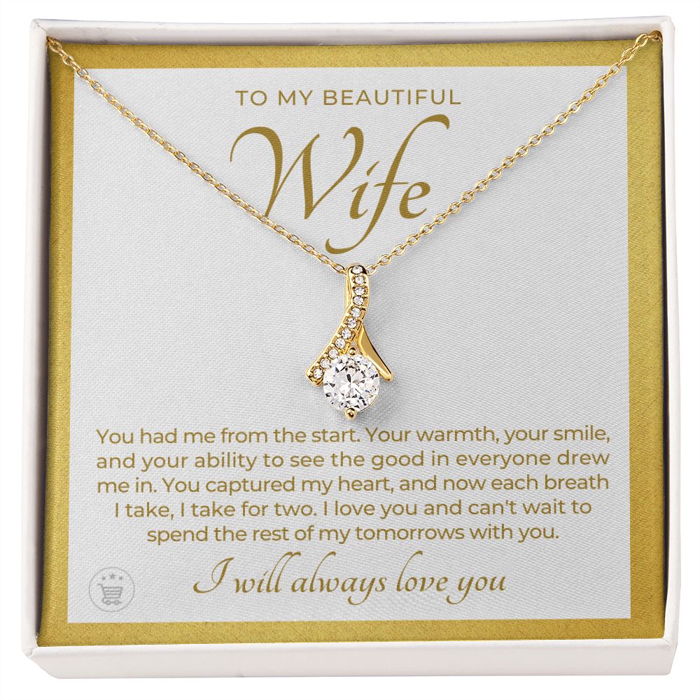 Gift For Wife | Each Breath Necklace 0642T5