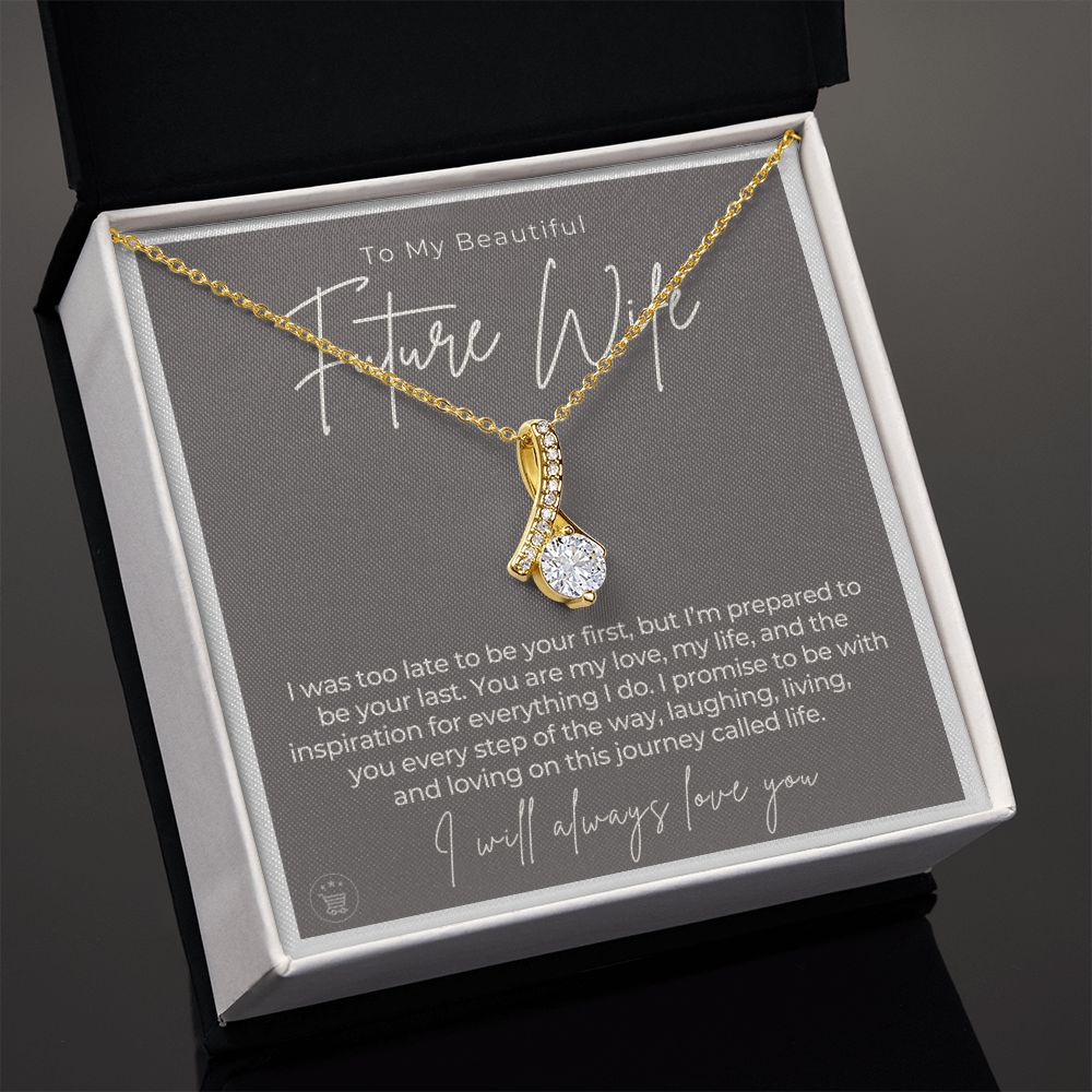 Future Wife, Mrs. Gift | Every Step Necklace 0644T11