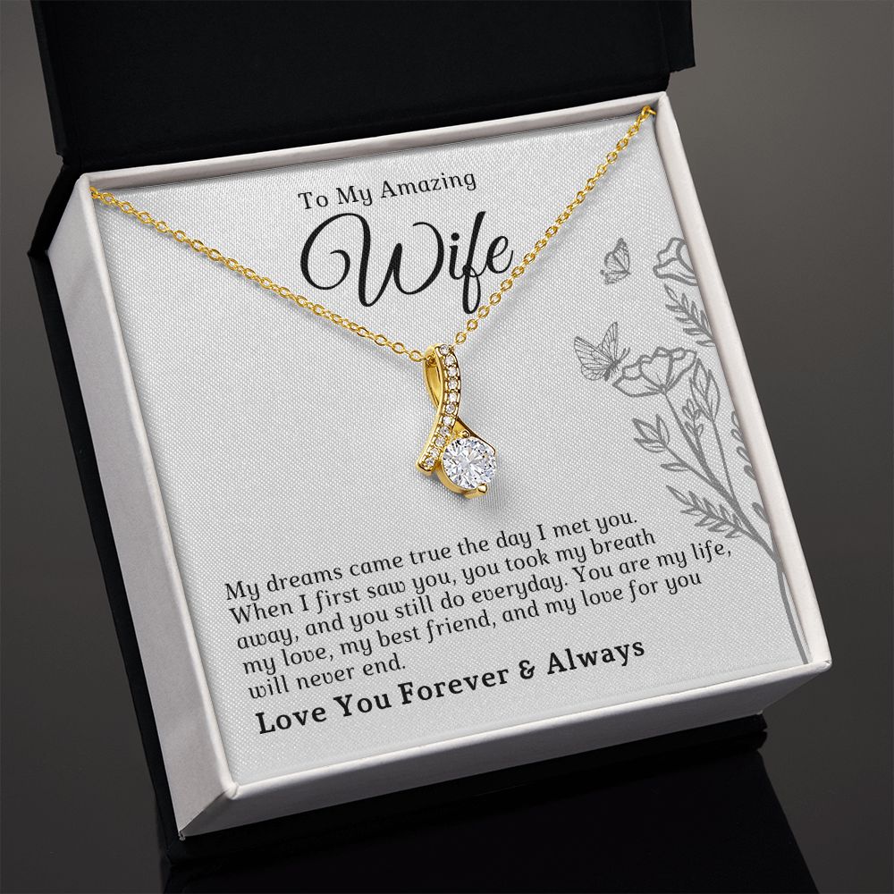 Gift For Wife | Dreams Came True Necklace 0742T7A