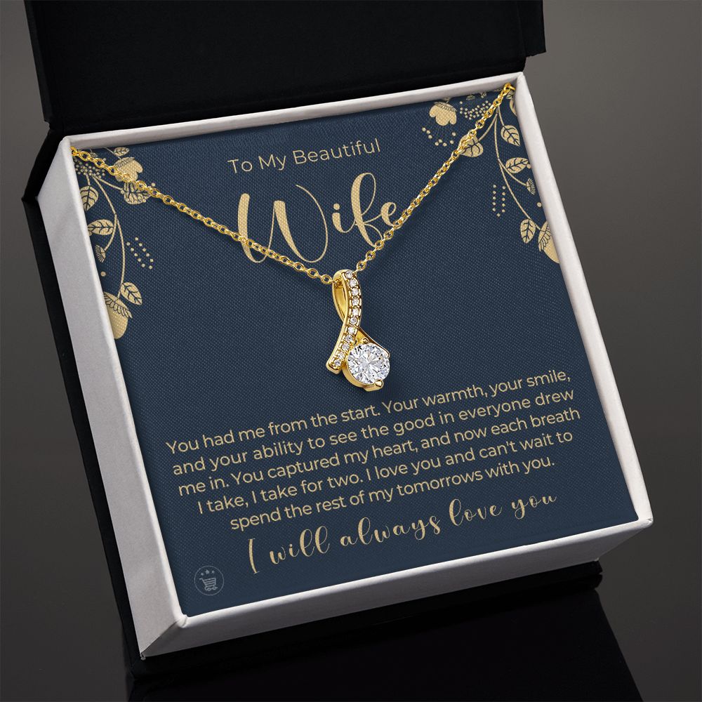 Gift For Wife | Every Step Necklace 0645T9