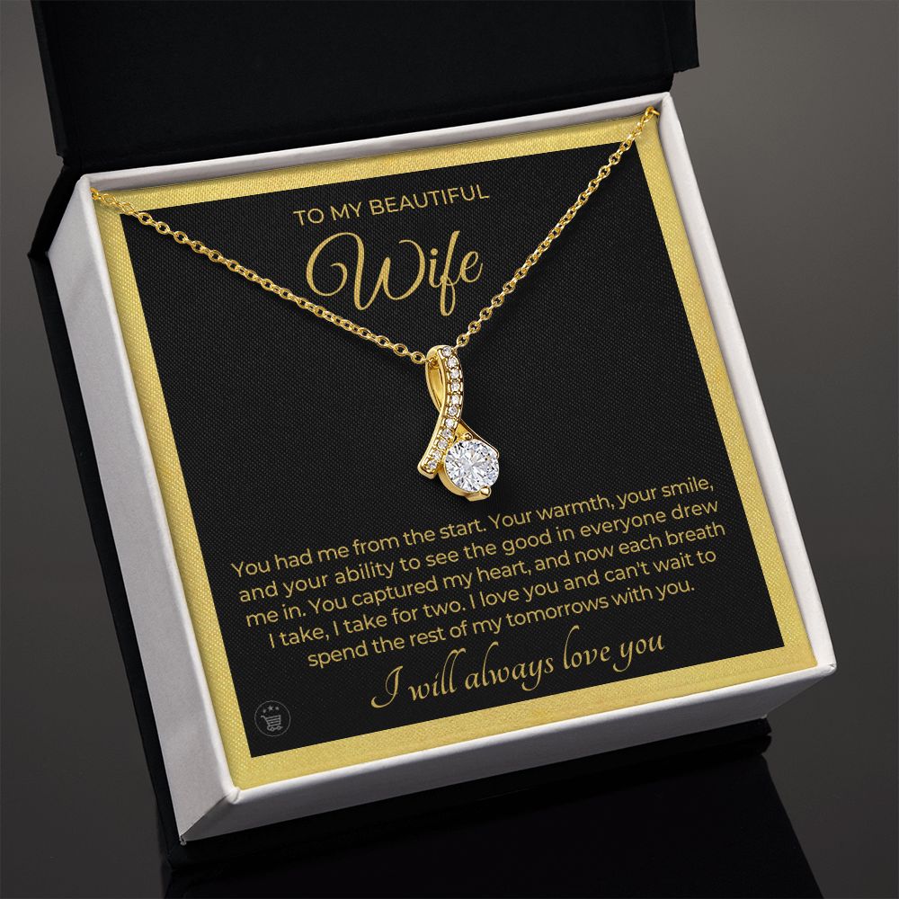 Gift For Wife | Each Breath Necklace 0642T6