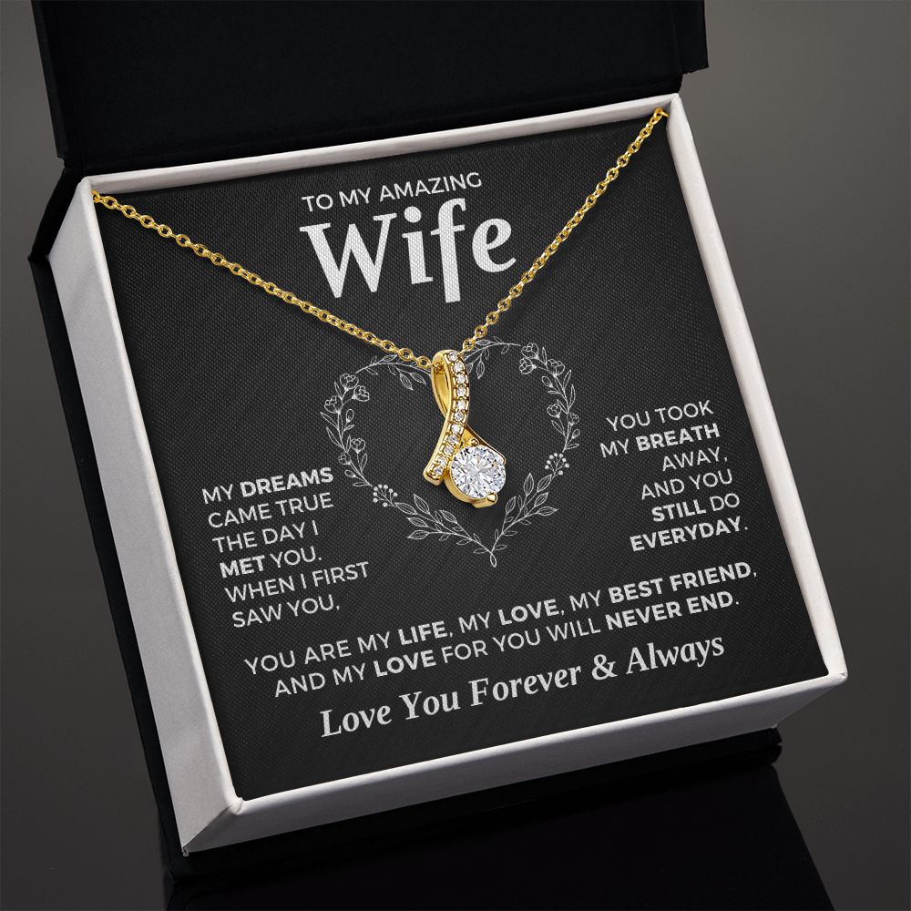 Gift For Wife | Dreams Came True Necklace 0742T6A