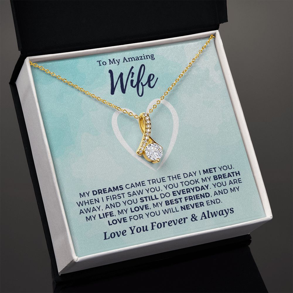 Gift For Wife | Dreams Came True Necklace 0742T9A