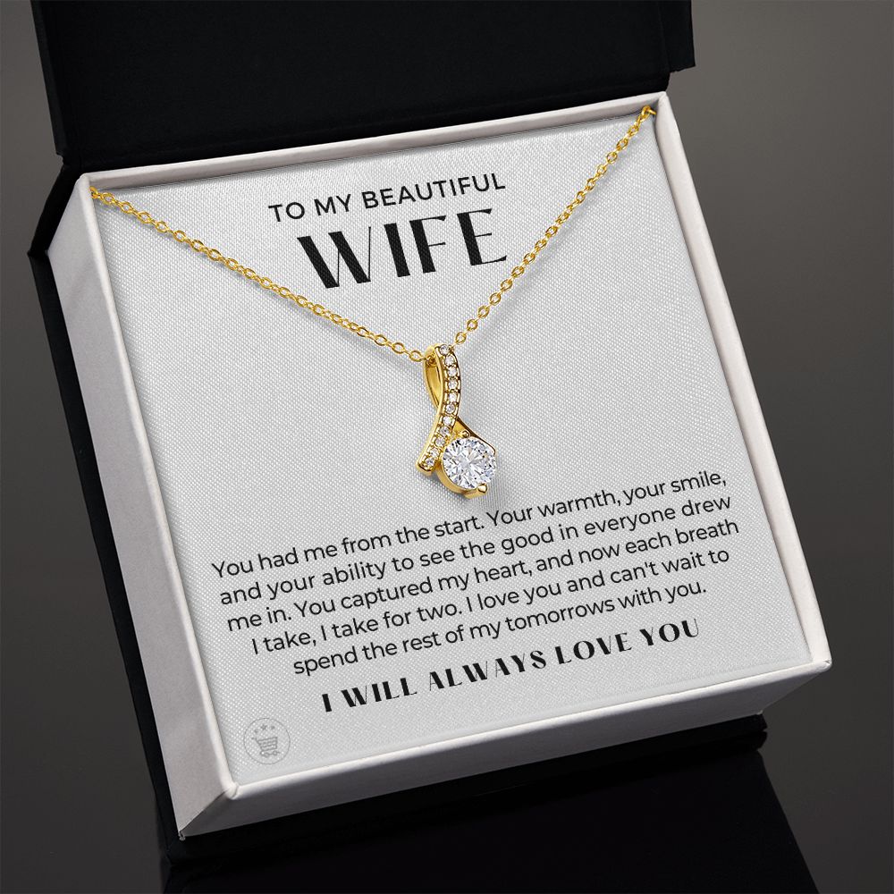 Gift For Wife | Every Step Necklace 0645T4