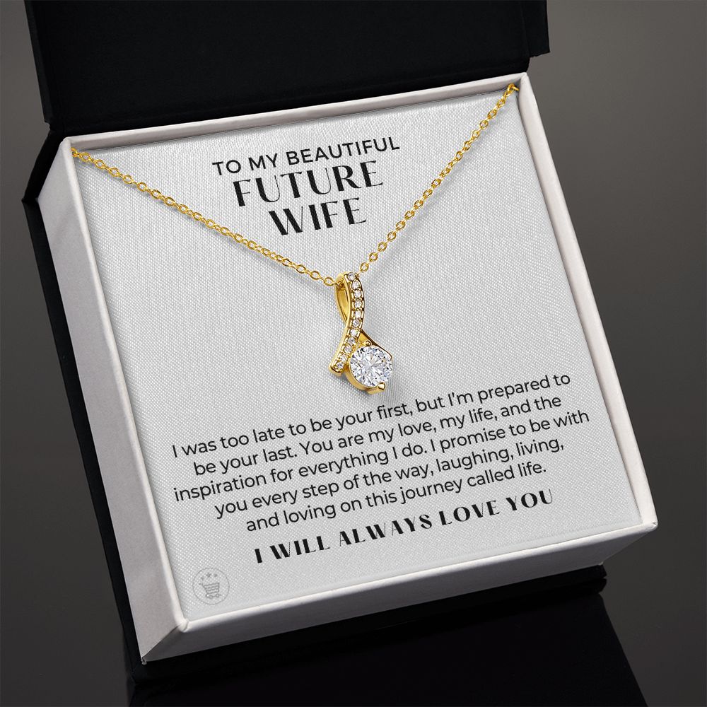 Future Wife, Mrs. Gift | Every Step Necklace 0644T4