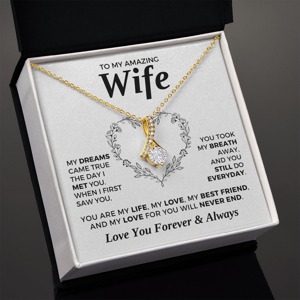 Gift For Wife | Dreams Came True Necklace 0742T5A