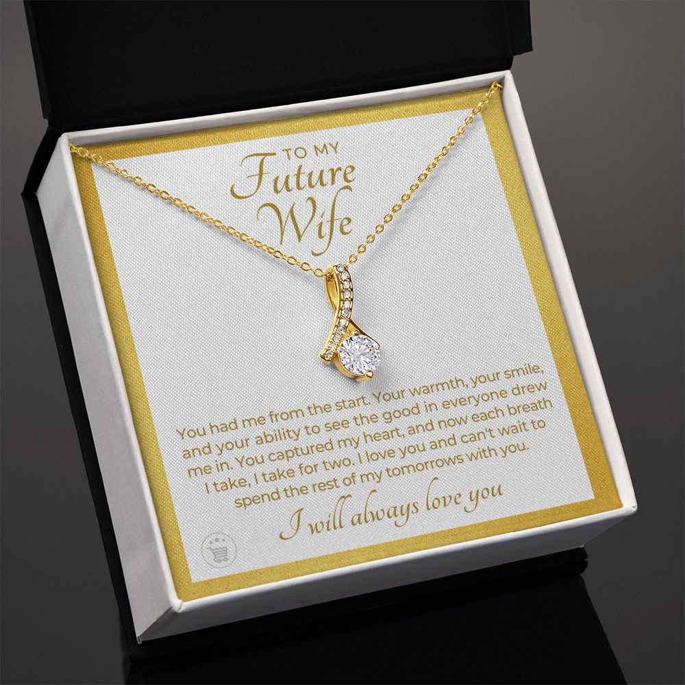 Future Wife, Mrs. Gift | Each Breath Necklace 0641T5