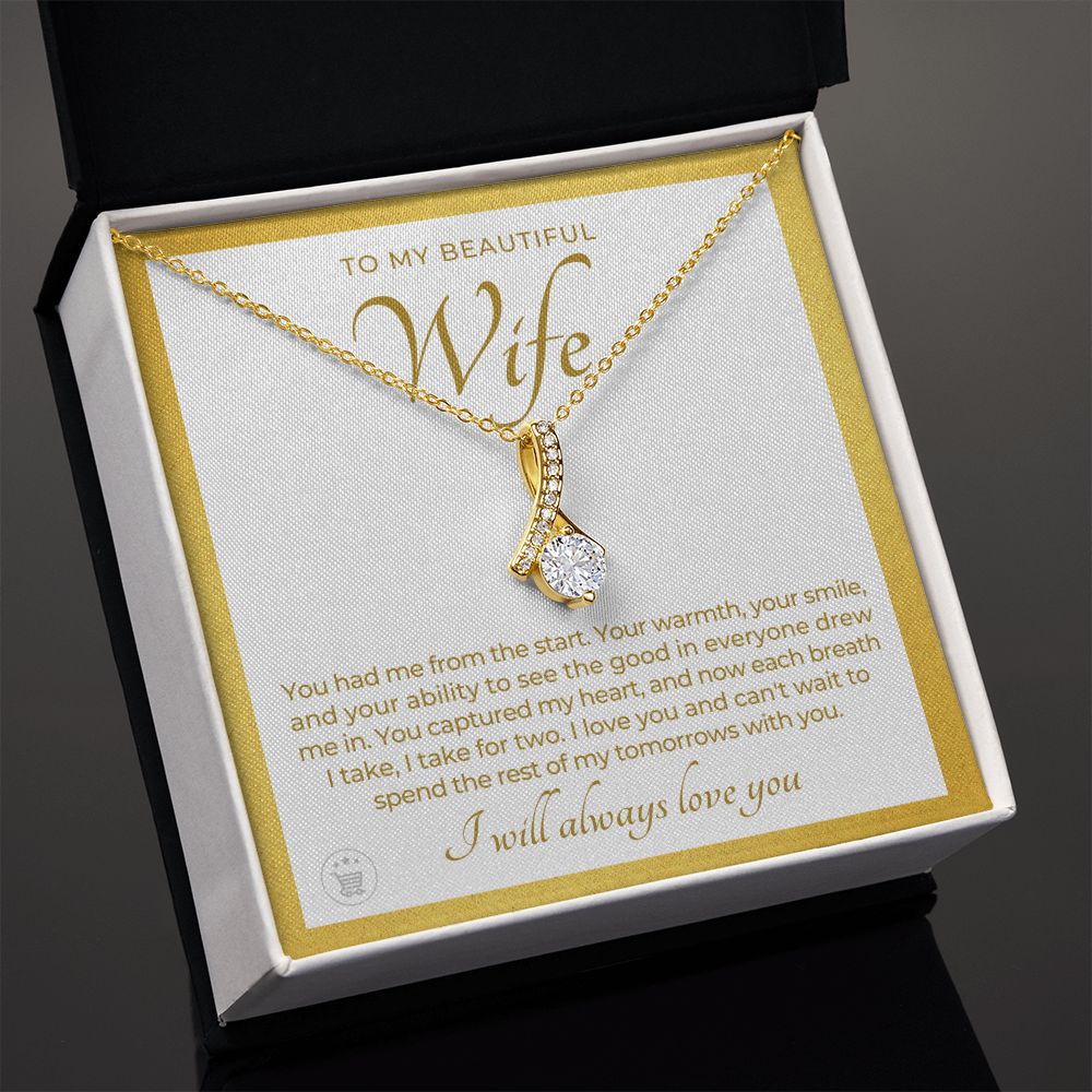 Gift For Wife | Each Breath Necklace 0642T5