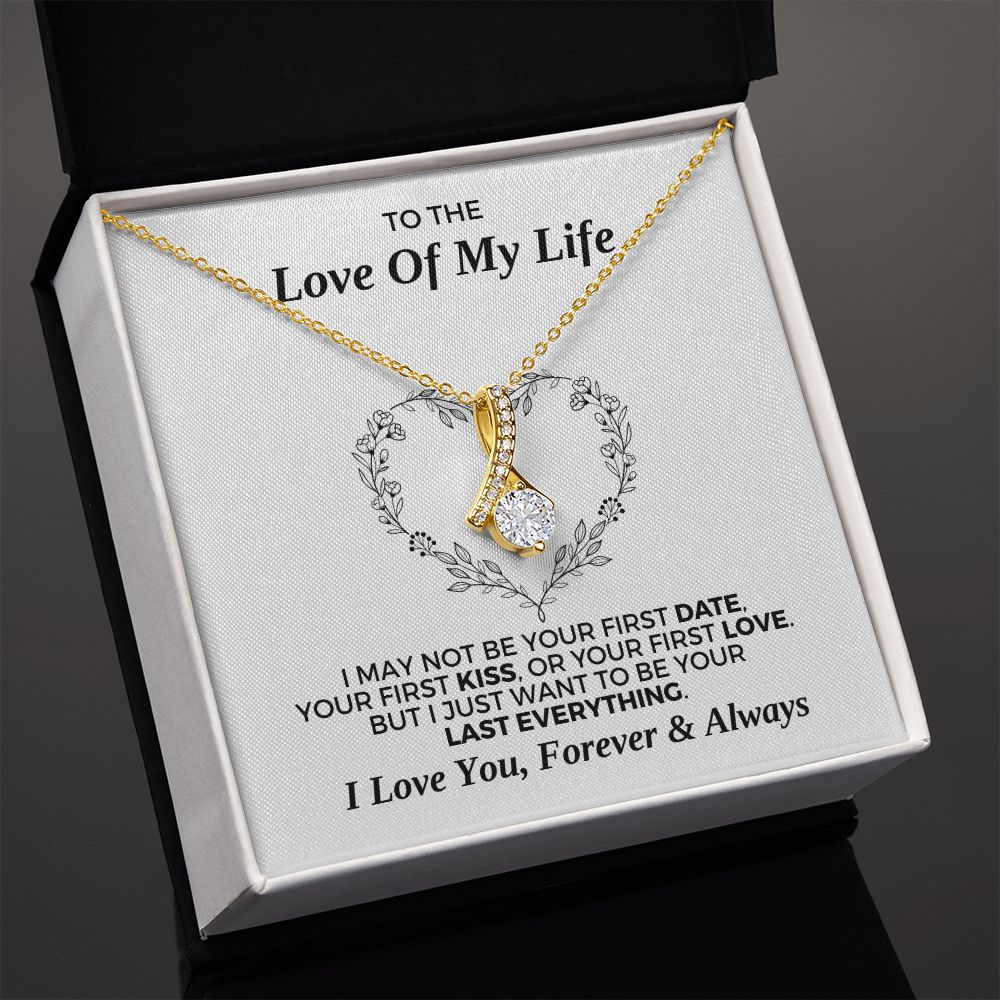 Soulmate Gift | Love Of My Life Necklace 0779T5A
