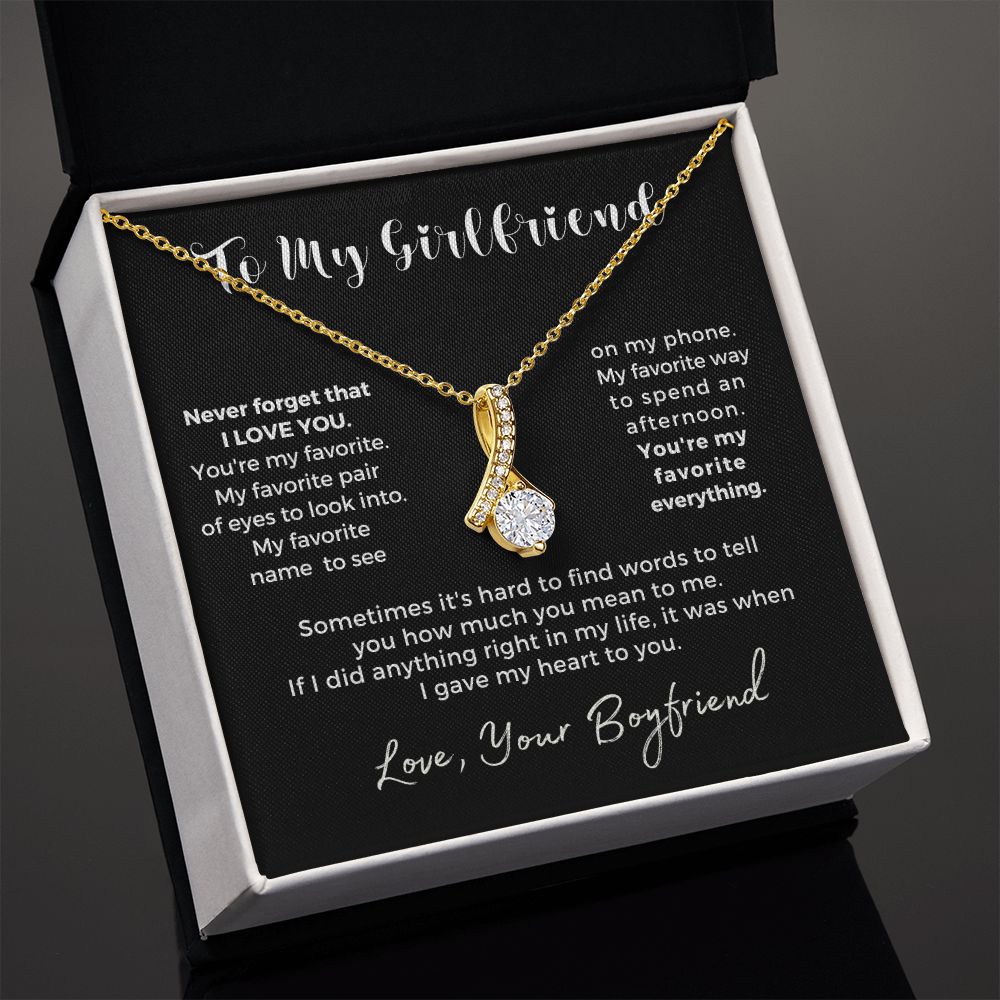 Gift For Girlfriend | My Heart Necklace 0776T1A