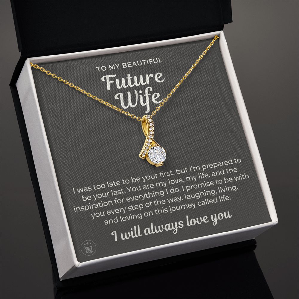 Future Wife, Mrs. Gift | Every Step Necklace 0644T3