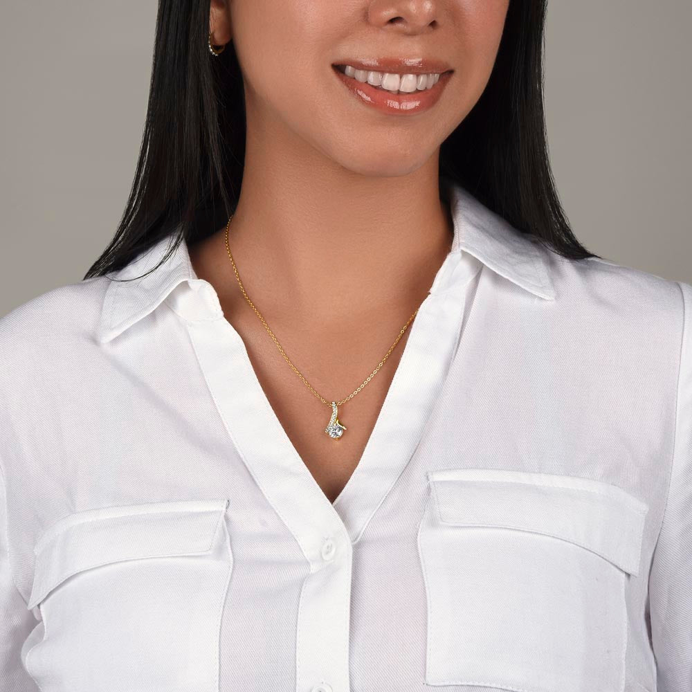 Gift For Wife | Never Forget That I Love You Necklace 0740T1A