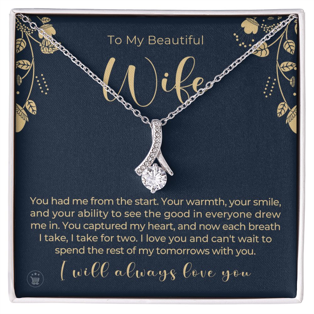 Gift For Wife | Every Step Necklace 0645T9