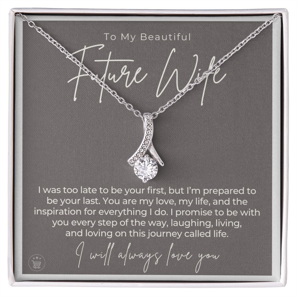 Future Wife, Mrs. Gift | Every Step Necklace 0644T11