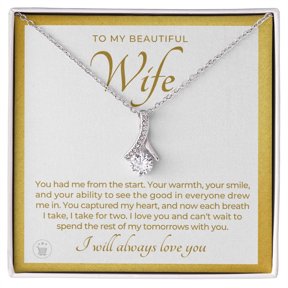 Gift For Wife | Each Breath Necklace 0642T5