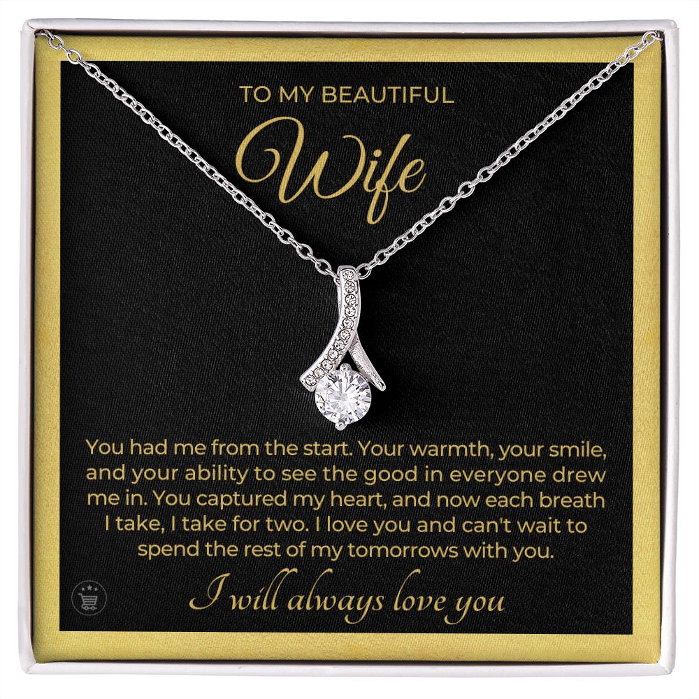 Gift For Wife | Each Breath Necklace 0642T6