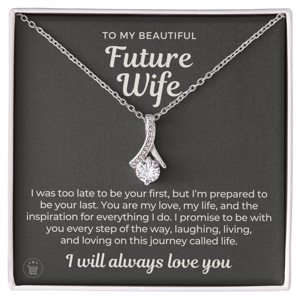 Future Wife, Mrs. Gift | Every Step Necklace 0644T3