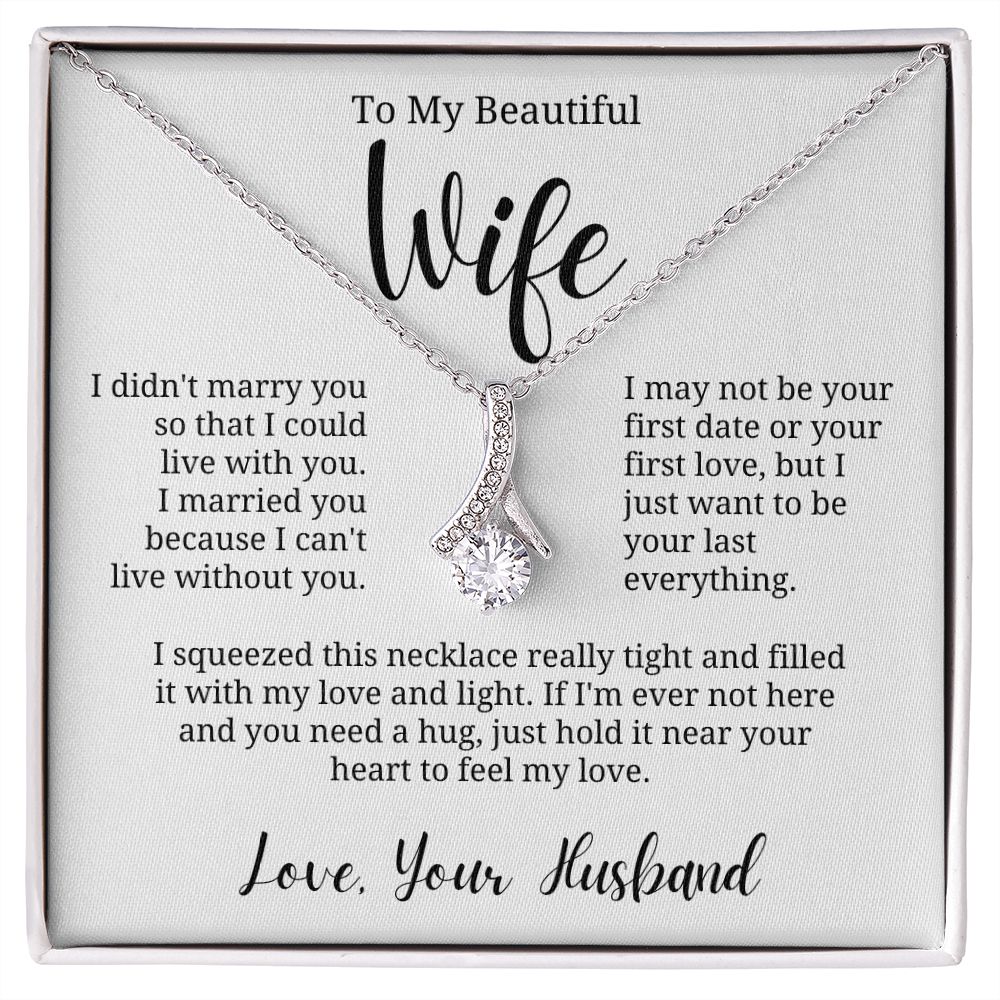 Gift For Wife | My Love Necklace 0769T1A