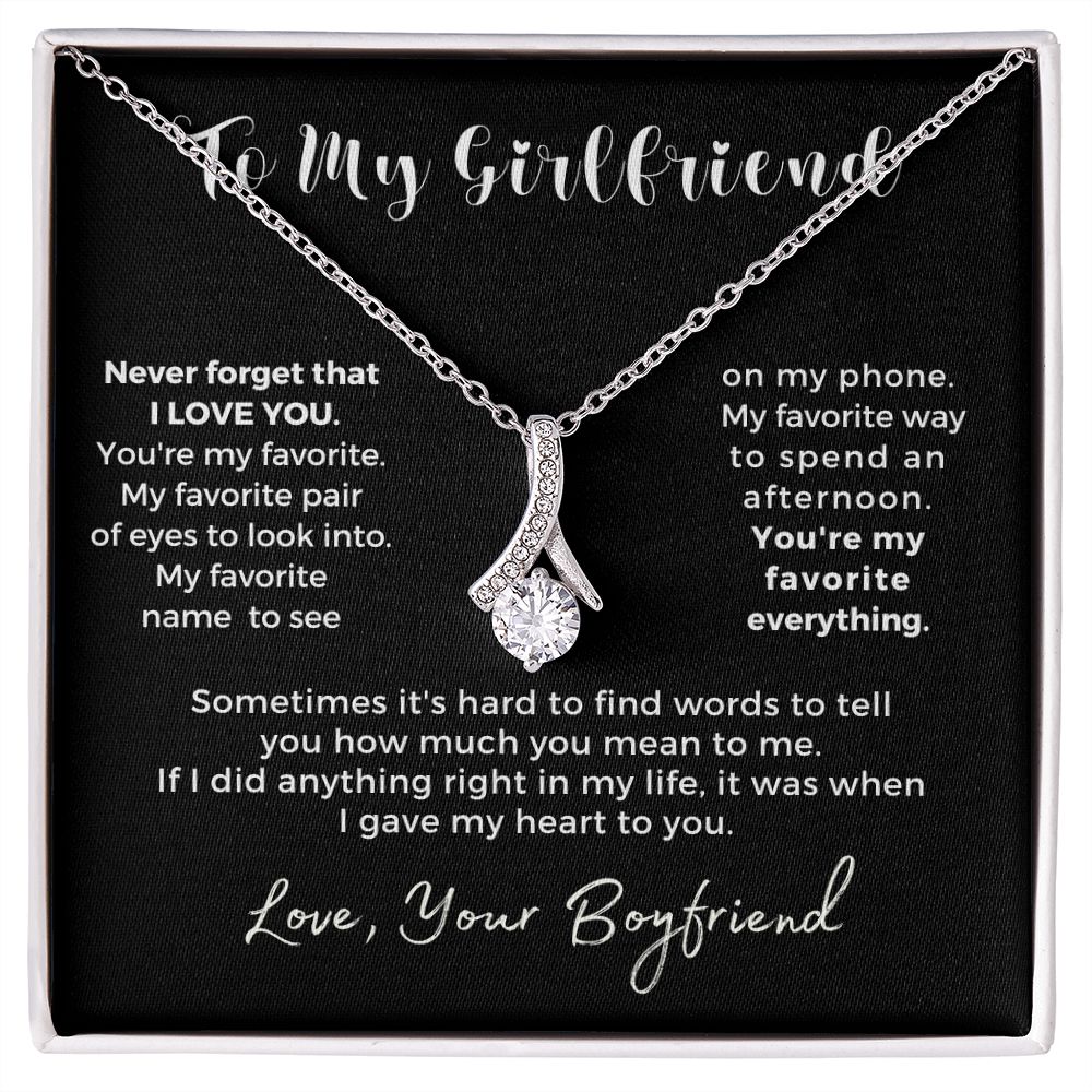 Gift For Girlfriend | My Heart Necklace 0776T1A