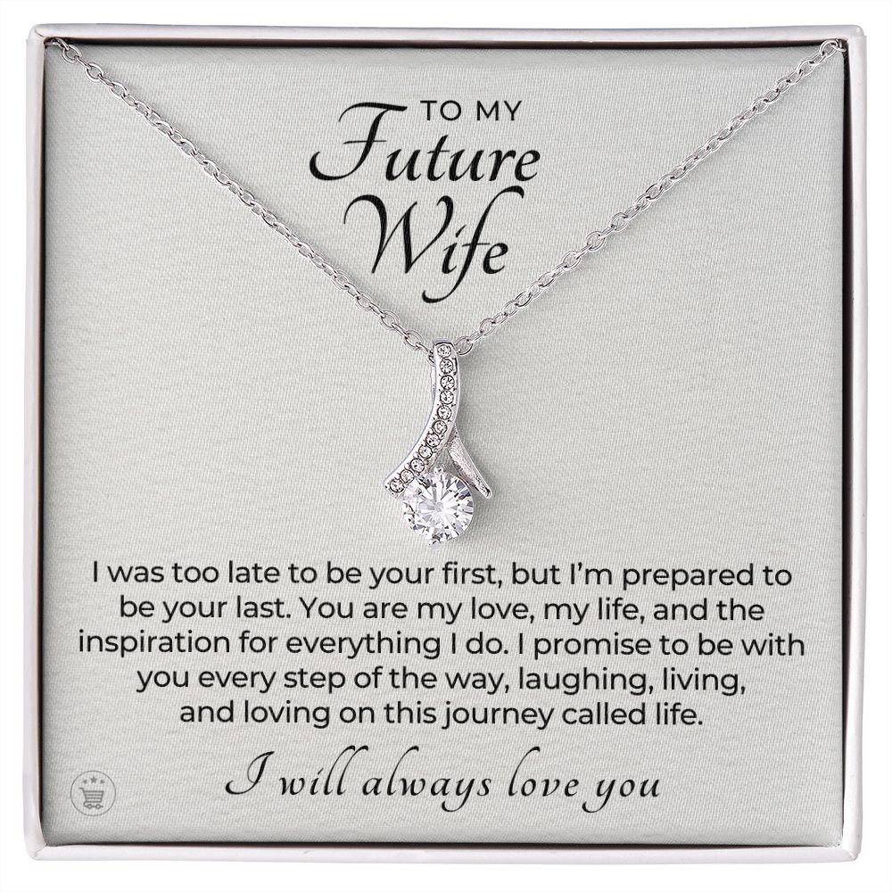 Future Wife, Mrs. Gift | Every Step Necklace 0644T1