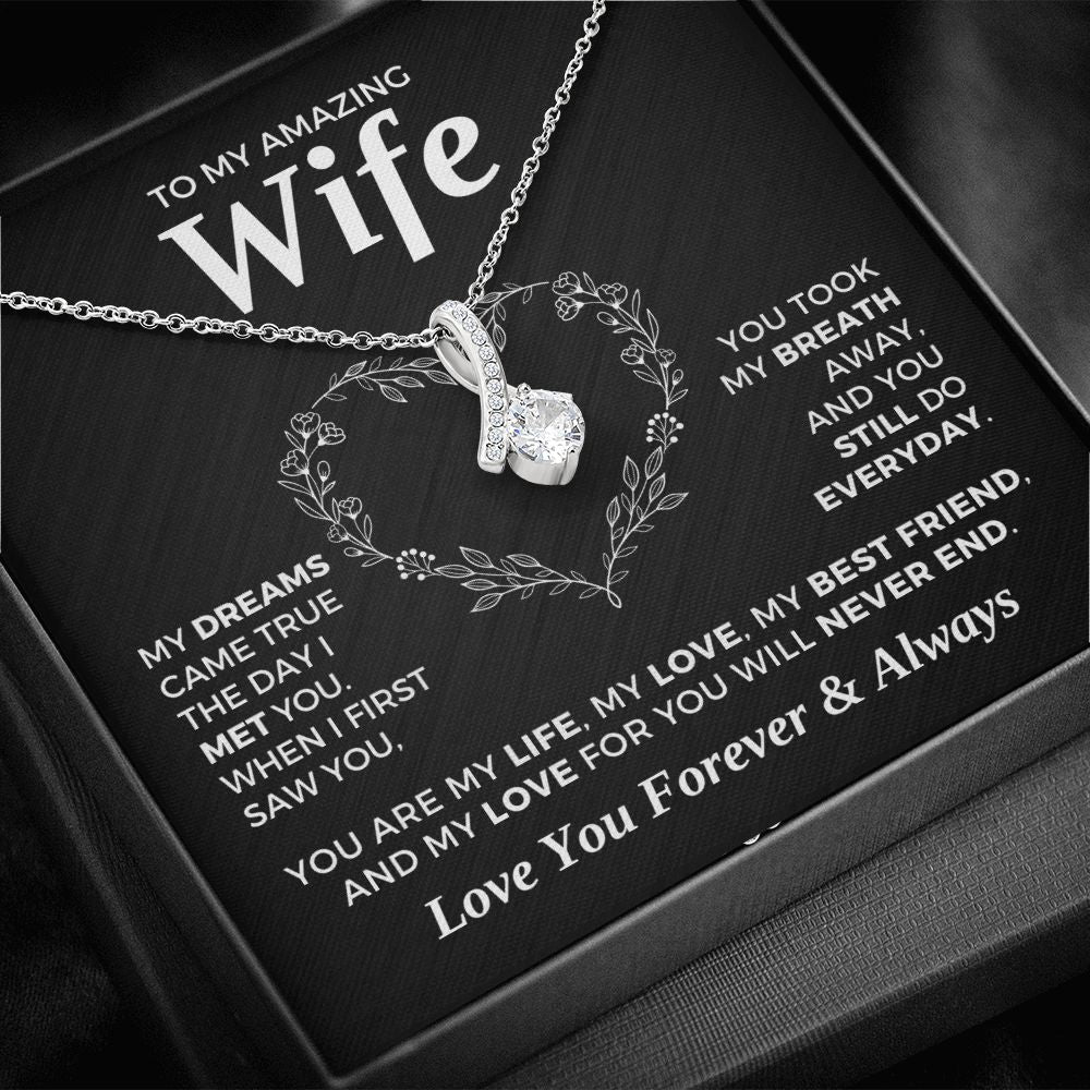 Gift For Wife | Dreams Came True Necklace 0742T6A
