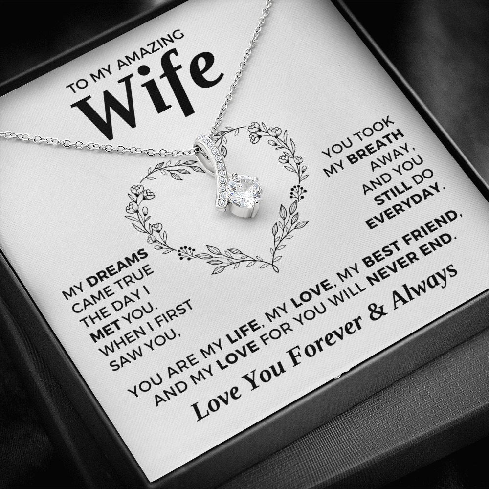 Gift For Wife | Dreams Came True Necklace 0742T5A