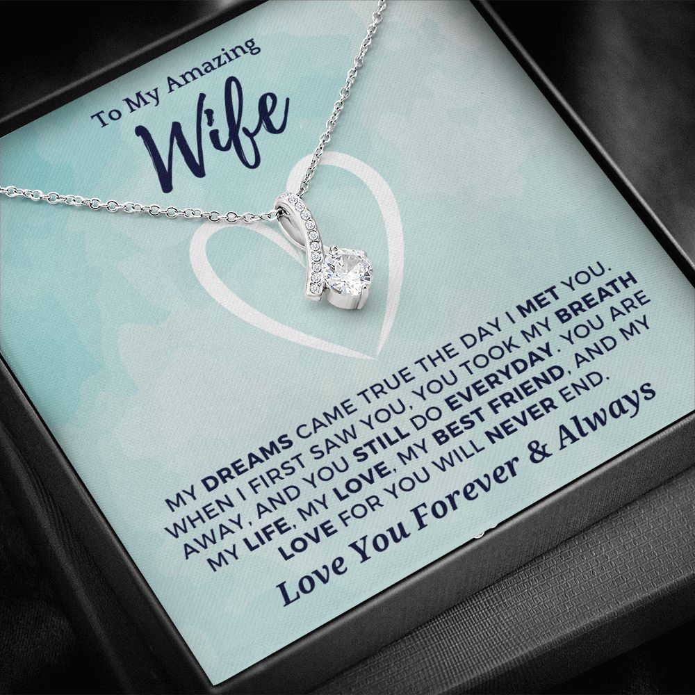 Gift For Wife | Dreams Came True Necklace 0742T9A