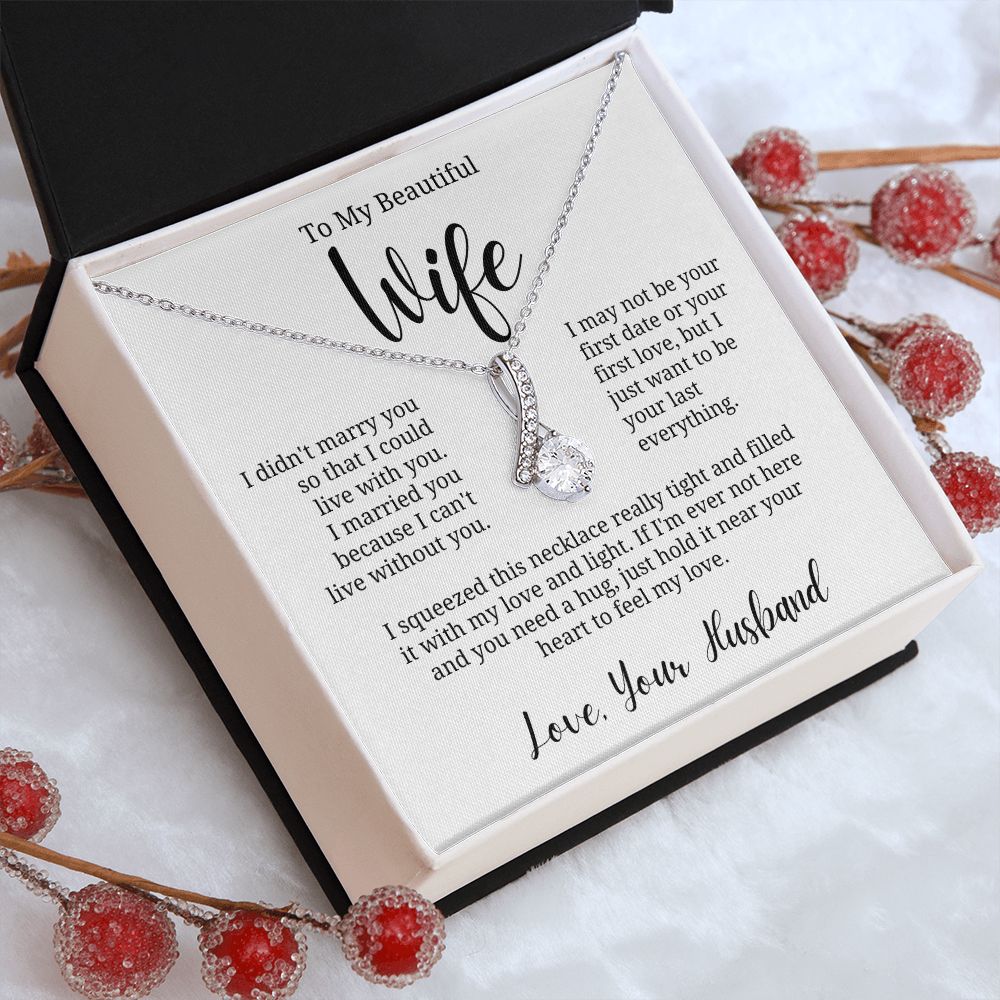 Gift For Wife | My Love Necklace 0769T1A