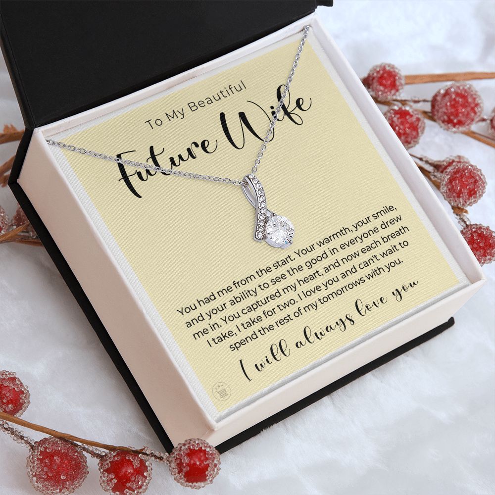 Future Wife, Mrs. Gift | Each Breath Necklace 0641T7