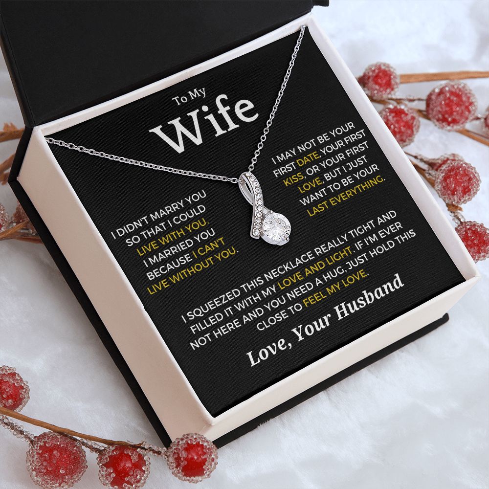 Gift For Wife | Last Everything Necklace 0774T1A