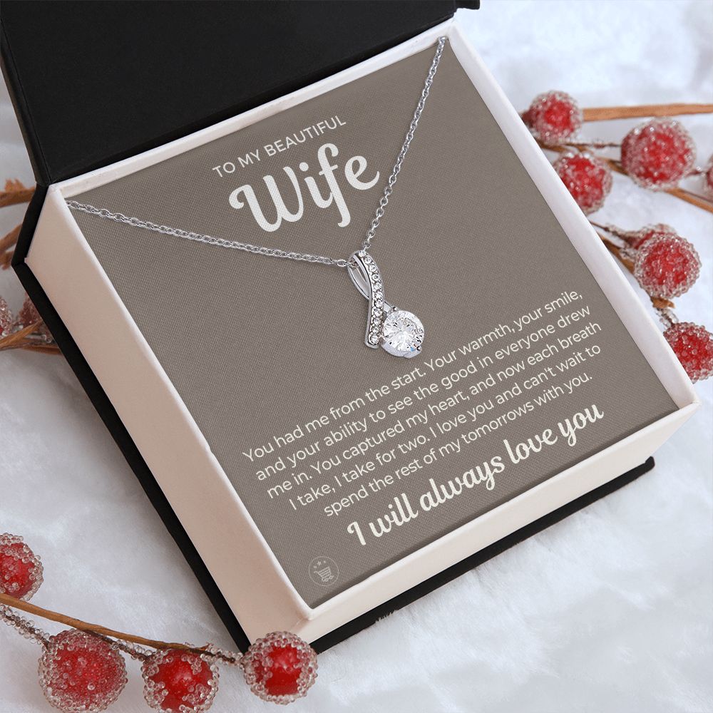 Gift For Wife | Each Breath Necklace 0642T2