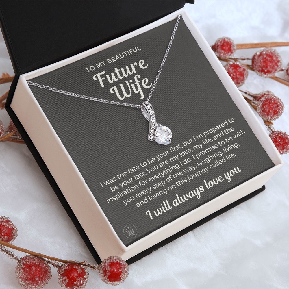 Future Wife, Mrs. Gift | Every Step Necklace 0644T3