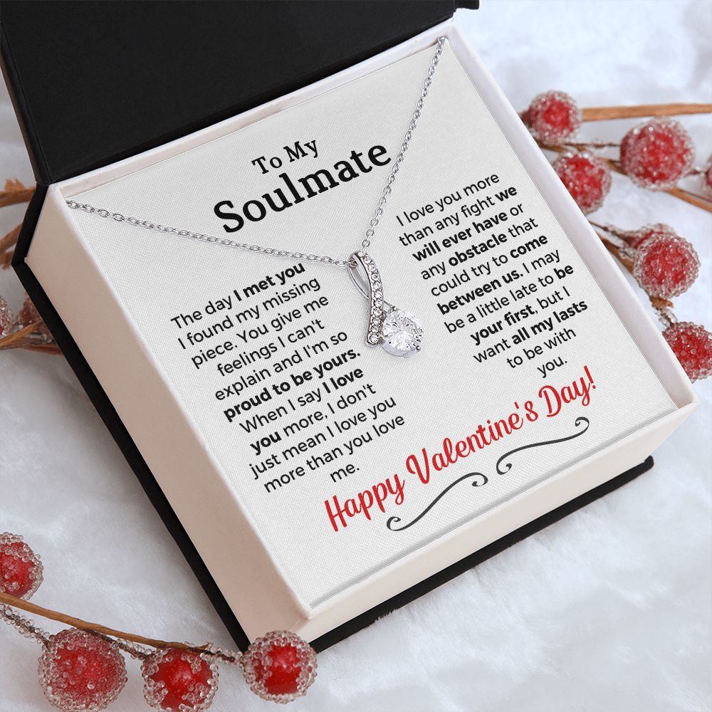 Soulmate Gift | Proud To Be Yours - Valentine Gift Necklace 0738T2A