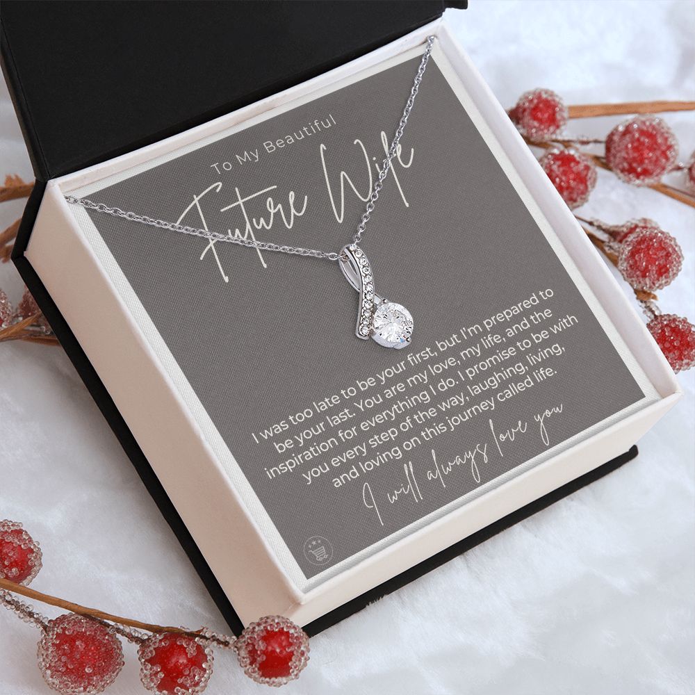 Future Wife, Mrs. Gift | Every Step Necklace 0644T11