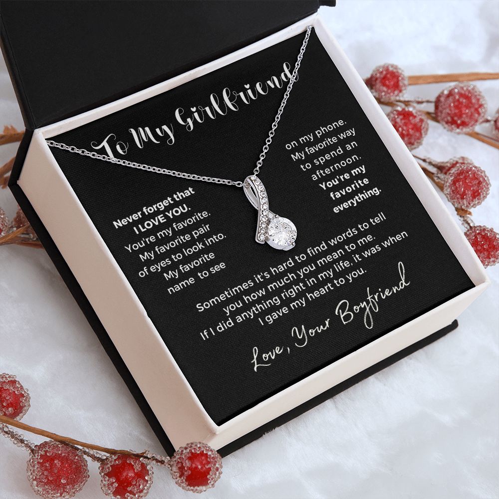 Gift For Girlfriend | My Heart Necklace 0776T1A