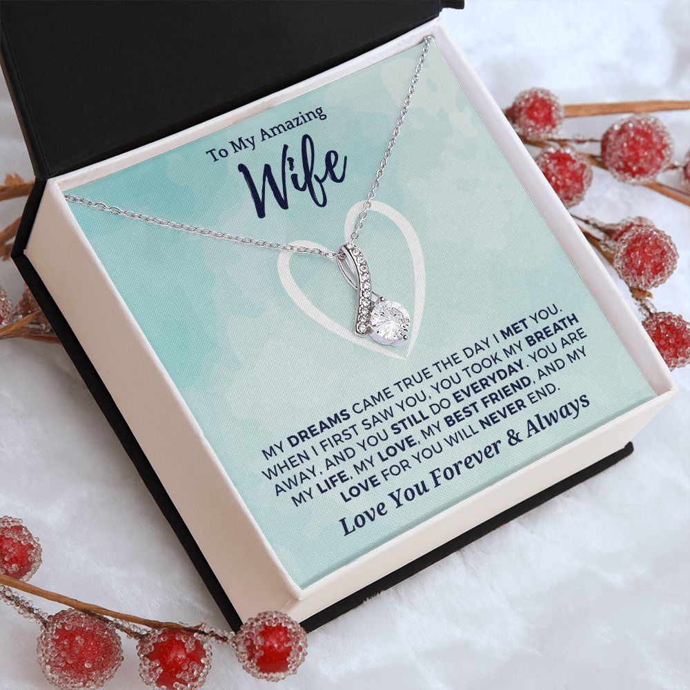 Gift For Wife | Dreams Came True Necklace 0742T9A