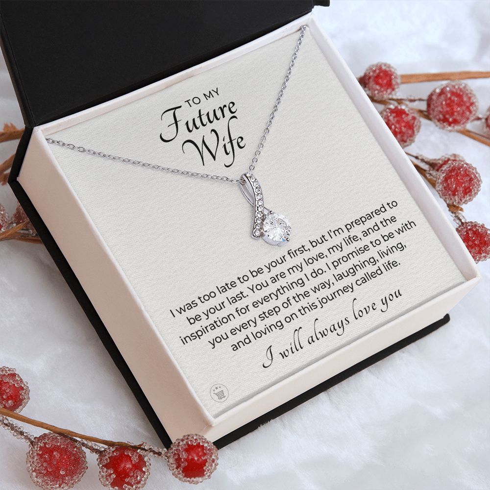 Future Wife, Mrs. Gift | Every Step Necklace 0644T1