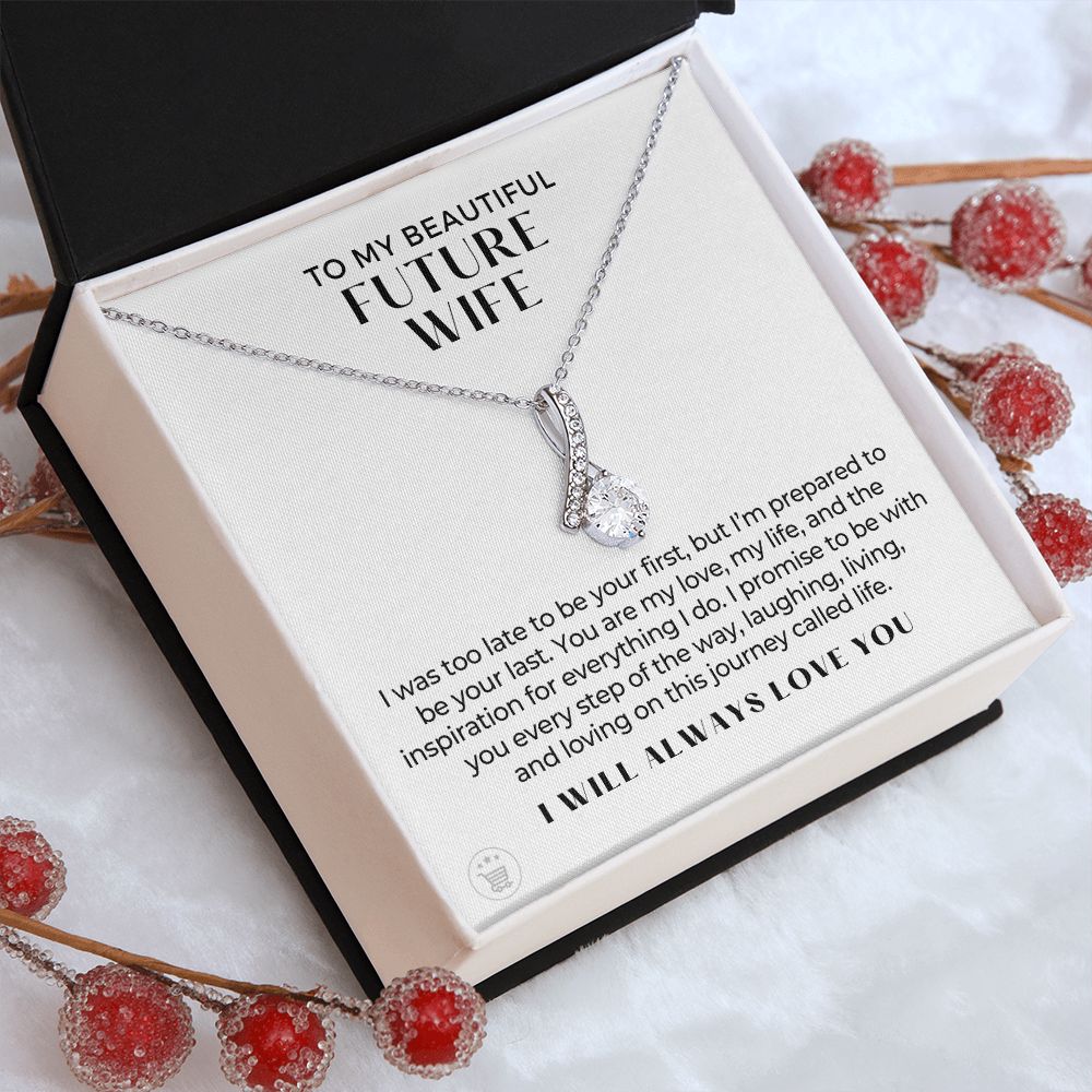 Future Wife, Mrs. Gift | Every Step Necklace 0644T4