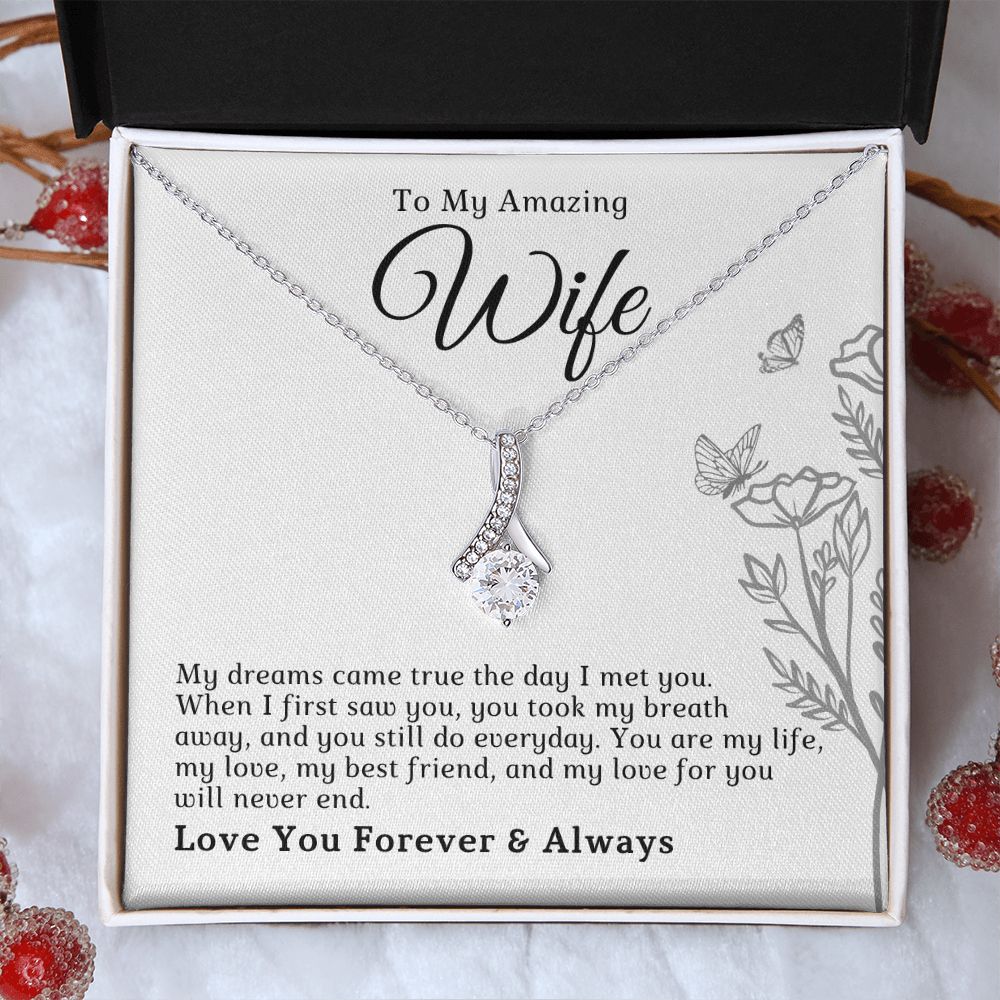 Gift For Wife | Dreams Came True Necklace 0742T7A