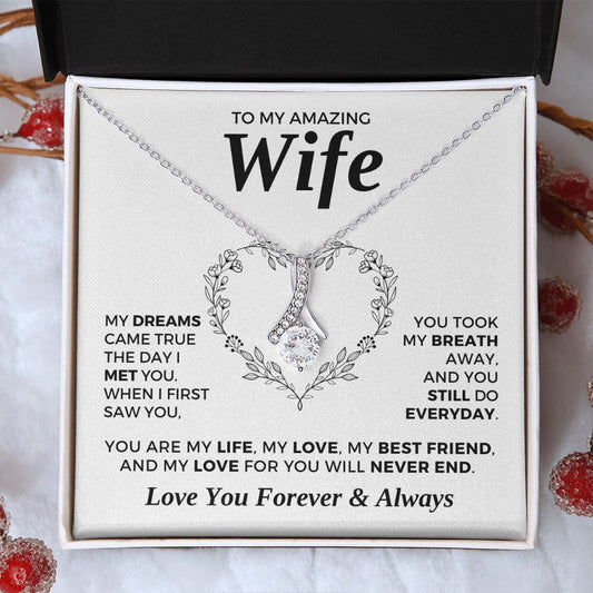 Gift For Wife | Dreams Came True Necklace 0742T5A