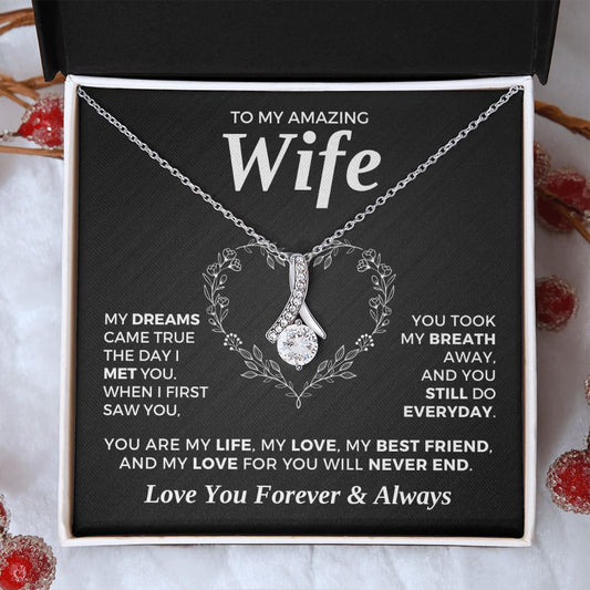 Gift For Wife | Dreams Came True Necklace 0742T6A