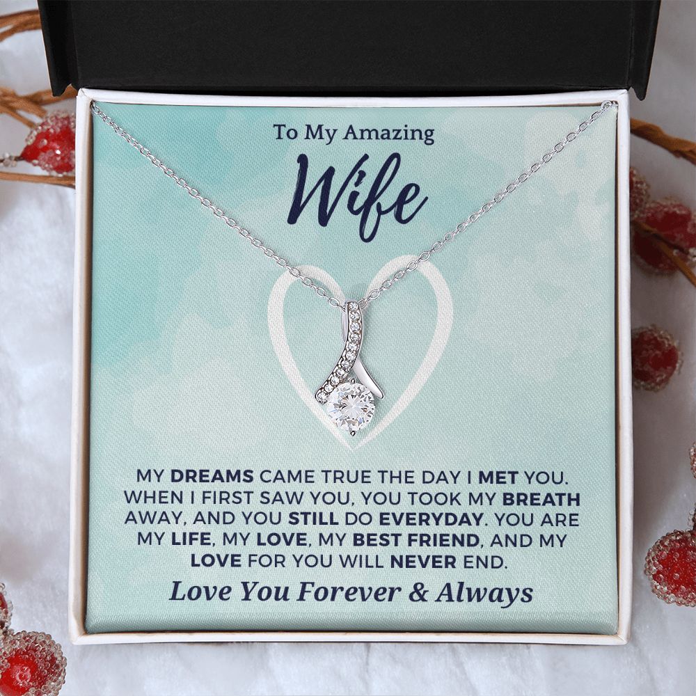Gift For Wife | Dreams Came True Necklace 0742T9A