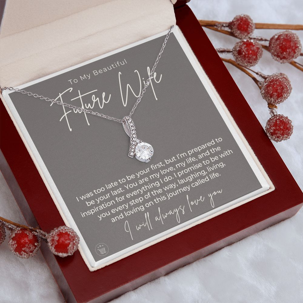 Future Wife, Mrs. Gift | Every Step Necklace 0644T11