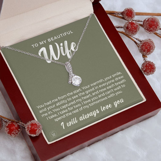Gift For Wife | Each Breath Necklace 0642T10