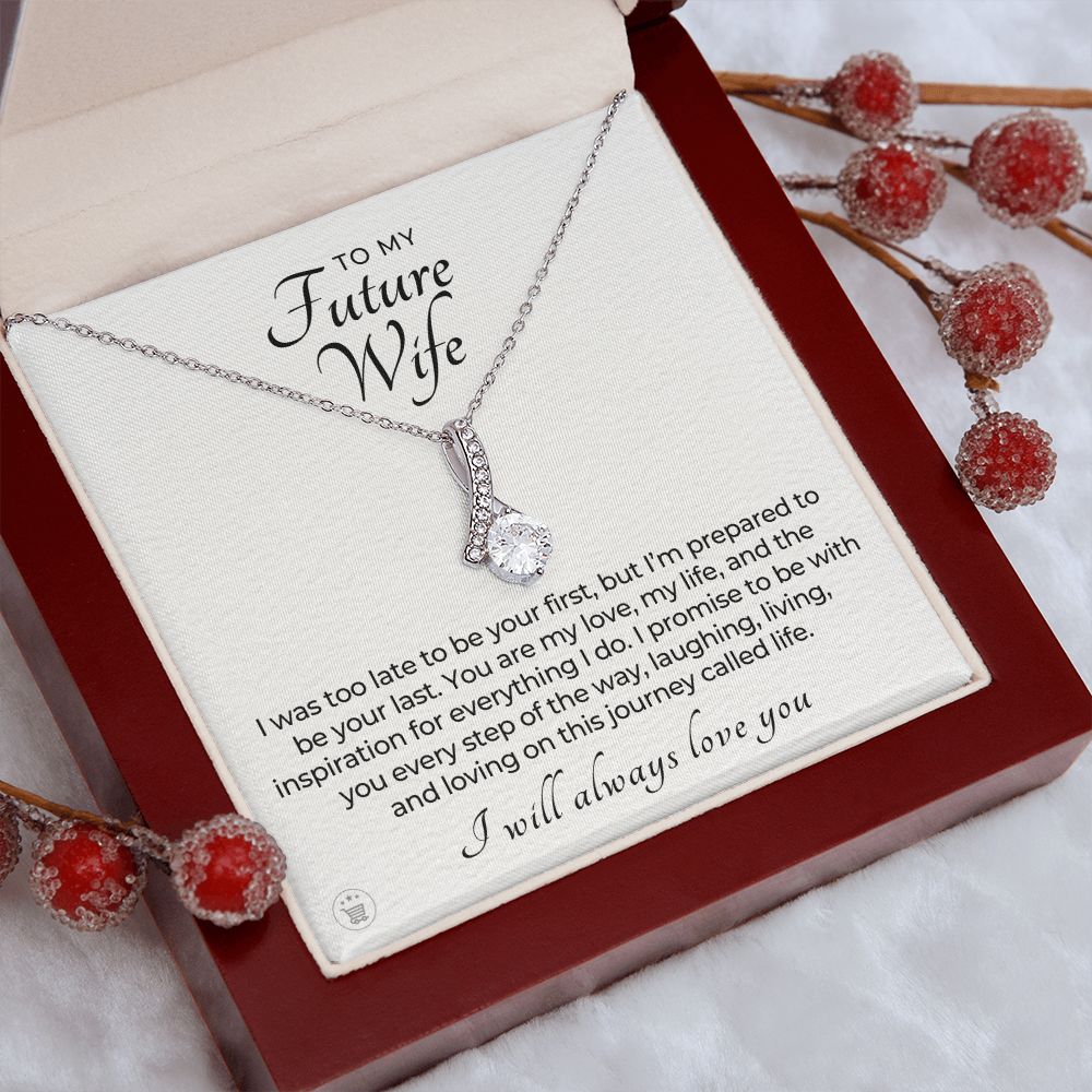 Future Wife, Mrs. Gift | Every Step Necklace 0644T1