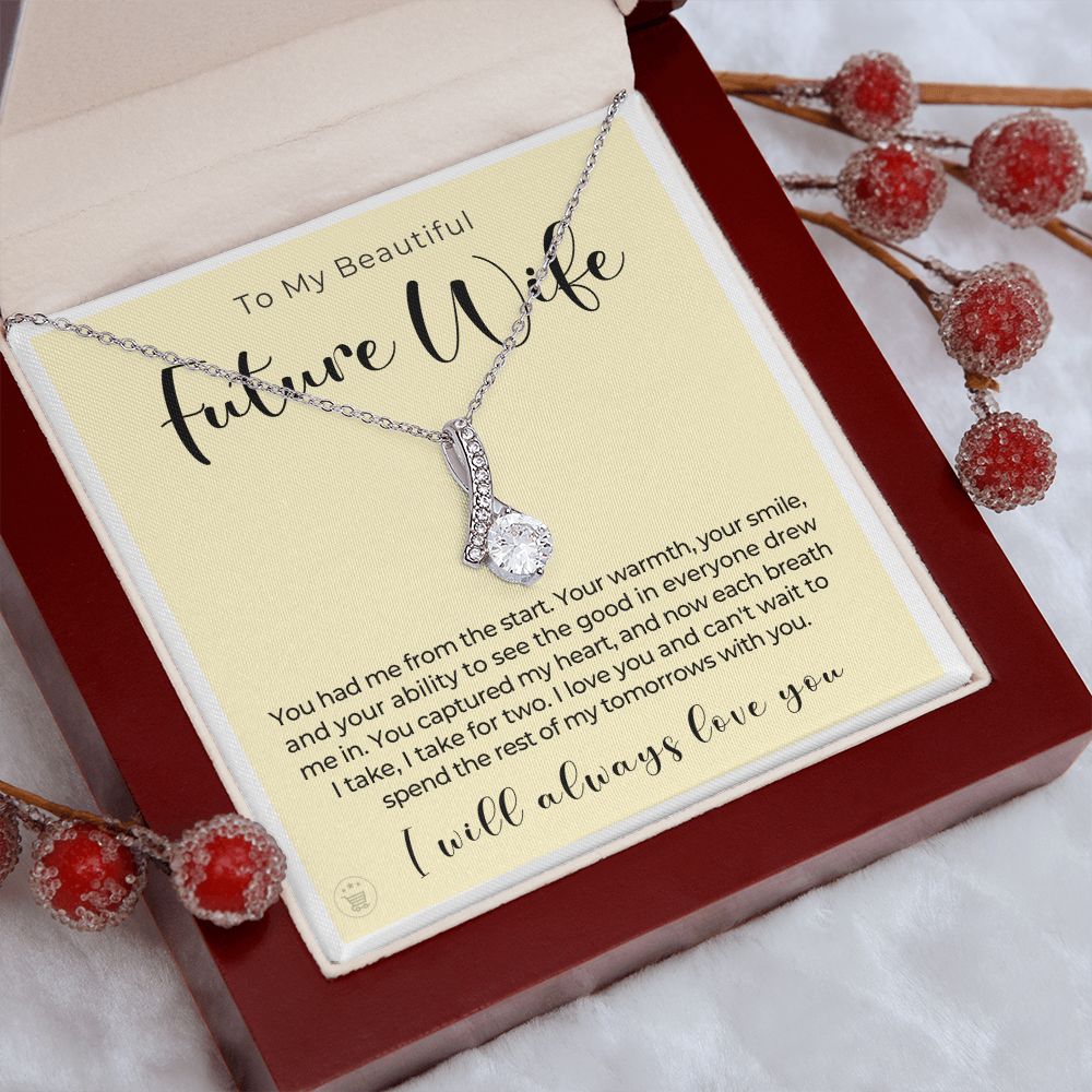 Future Wife, Mrs. Gift | Each Breath Necklace 0641T7