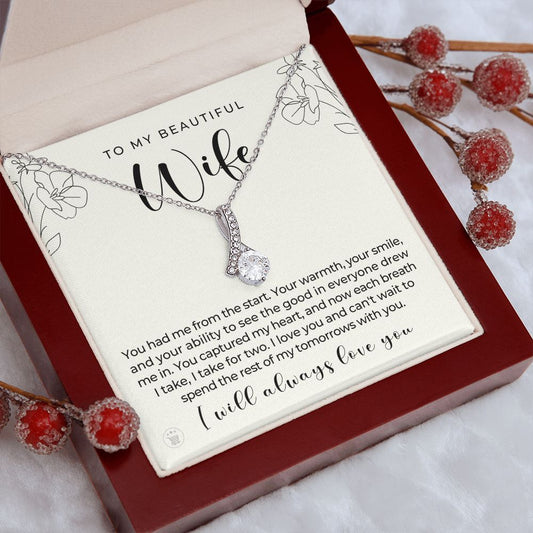 Gift For Wife | Each Breath Necklace 0642T8