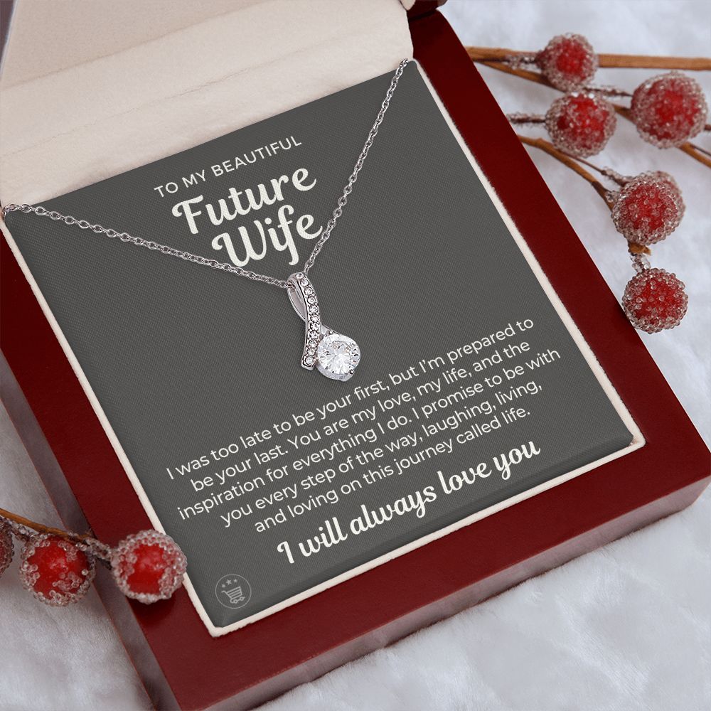 Future Wife, Mrs. Gift | Every Step Necklace 0644T3